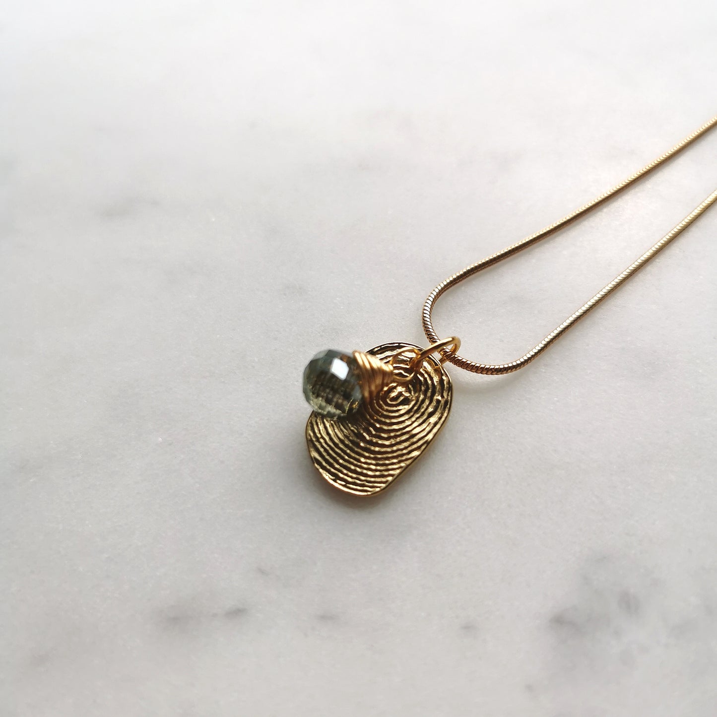 Fingerprint ketting