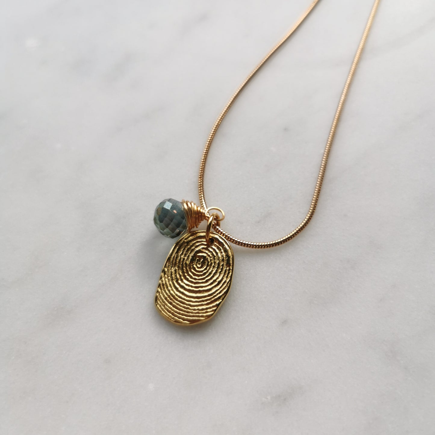 Fingerprint ketting