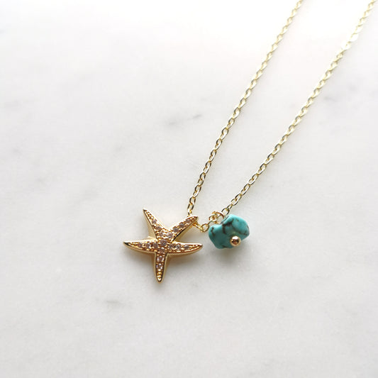 Starfish ketting