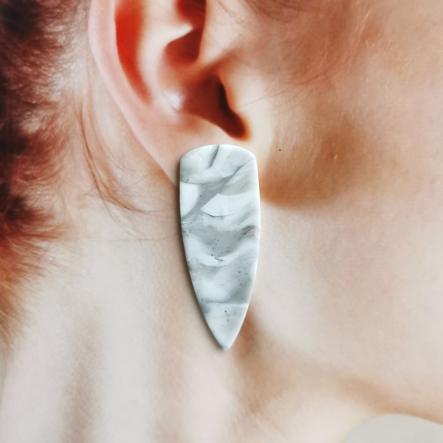 Marble dagger studs